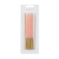 NEU! Geburtstagskerzen, glatt, Rosa, 14cm - 12Stk.