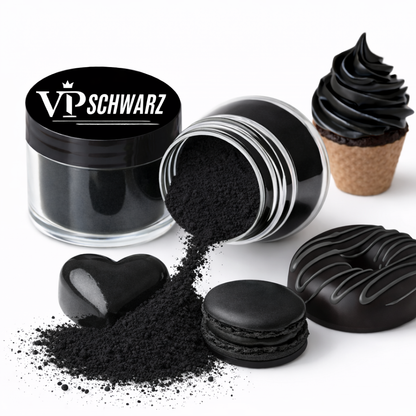 Lebensmittelfarbe 30ml Schwarz fettlöslich 110018