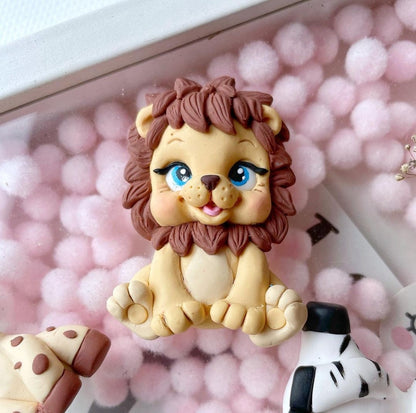 Silikonform Mini Tiere 5stk. Set 2D 30158