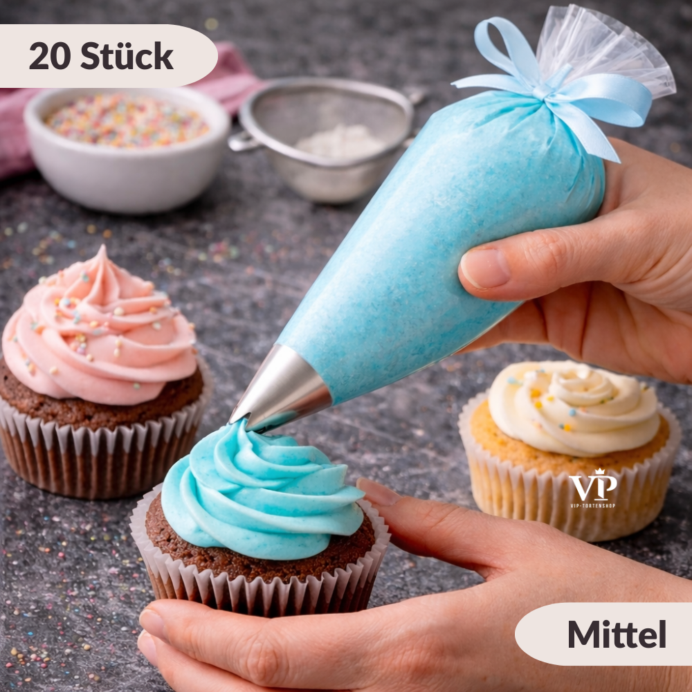 90002.1 20 Stk. Einweg Spritzbeutel medium 37,5 cm