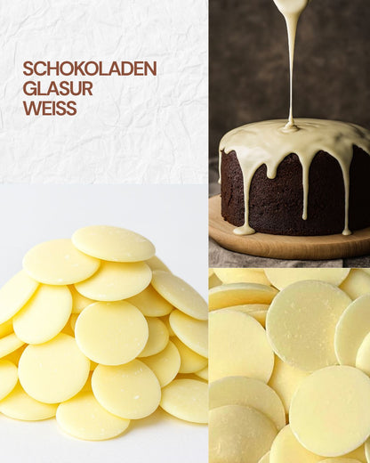 Schokoladenglasur Weiß 1 Kg