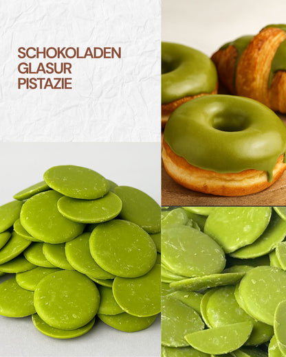 Schokoladenglasur Pistazie 1 Kg