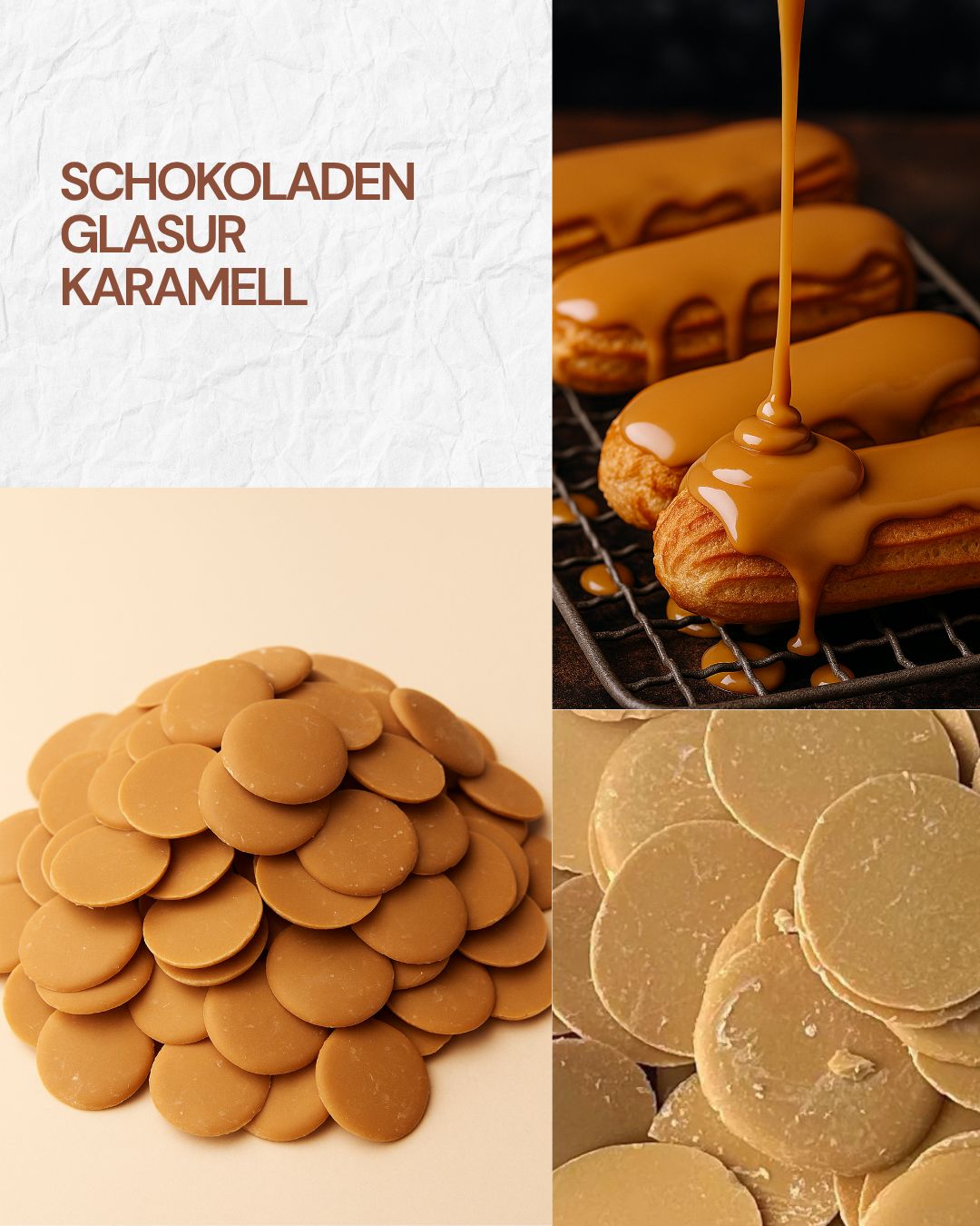 Schokoladenglasur Karamell 5 Kg