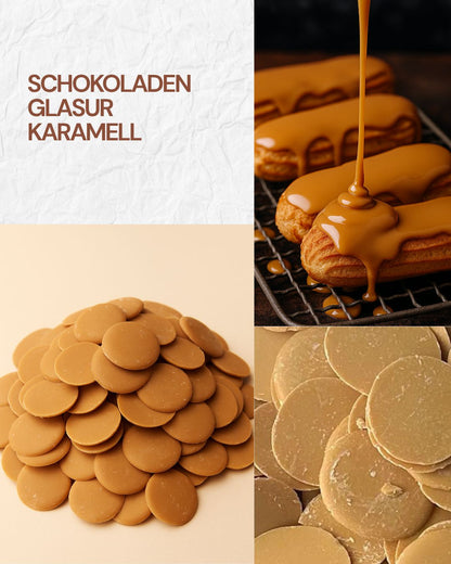 Schokoladenglasur Karamell 1 Kg