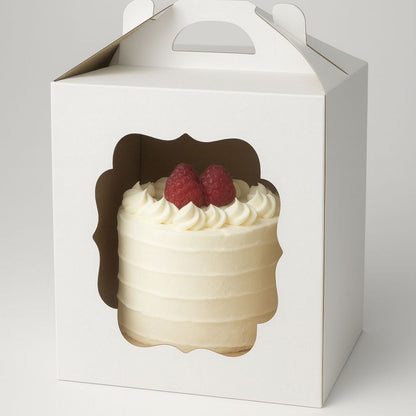 Tortenkartons 5 Stück, 25 cm x 25 cm x 30 cm 10034