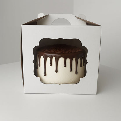 Tortenkartons 5 Stück, 28 cm x 28 cm x 30 cm 10048