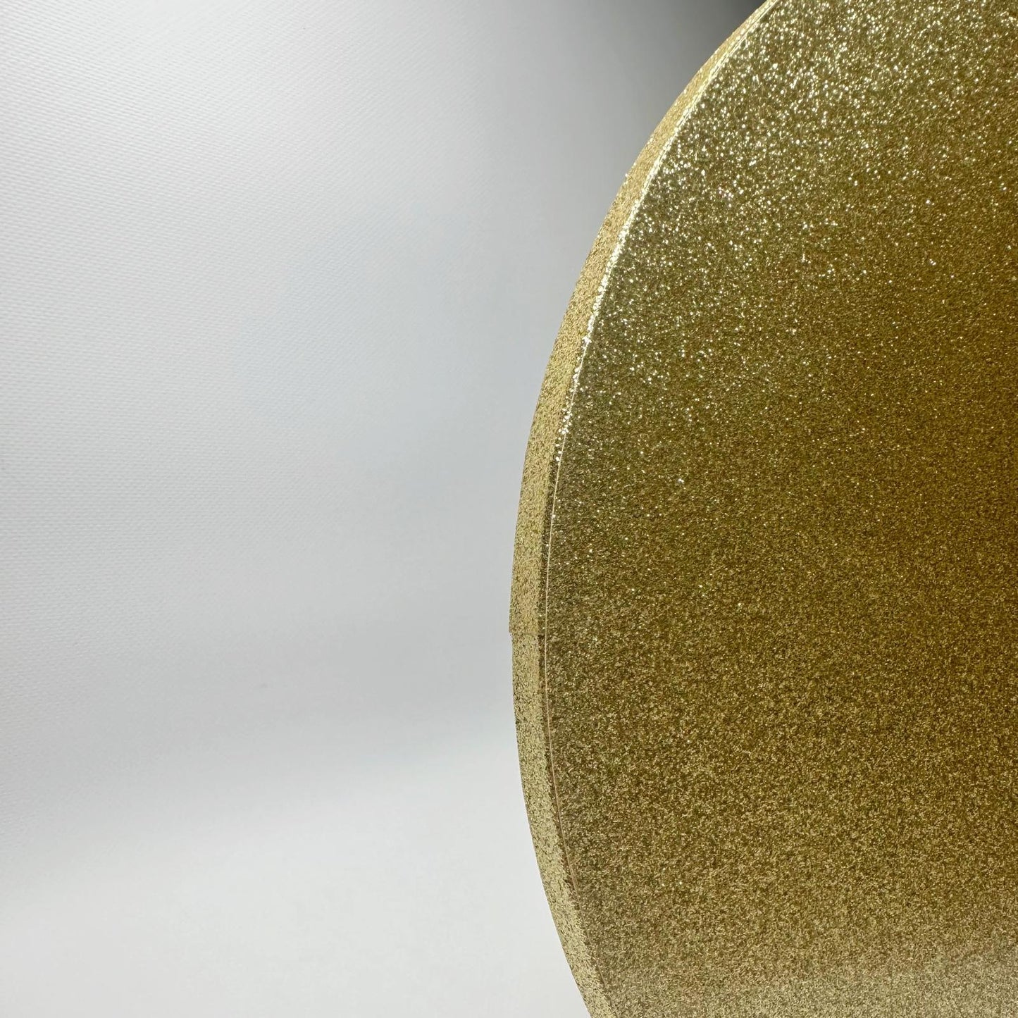 Tortenplatten ø 30.5 cm, 1.2cm, Gold/Glitzer, 1 Stück