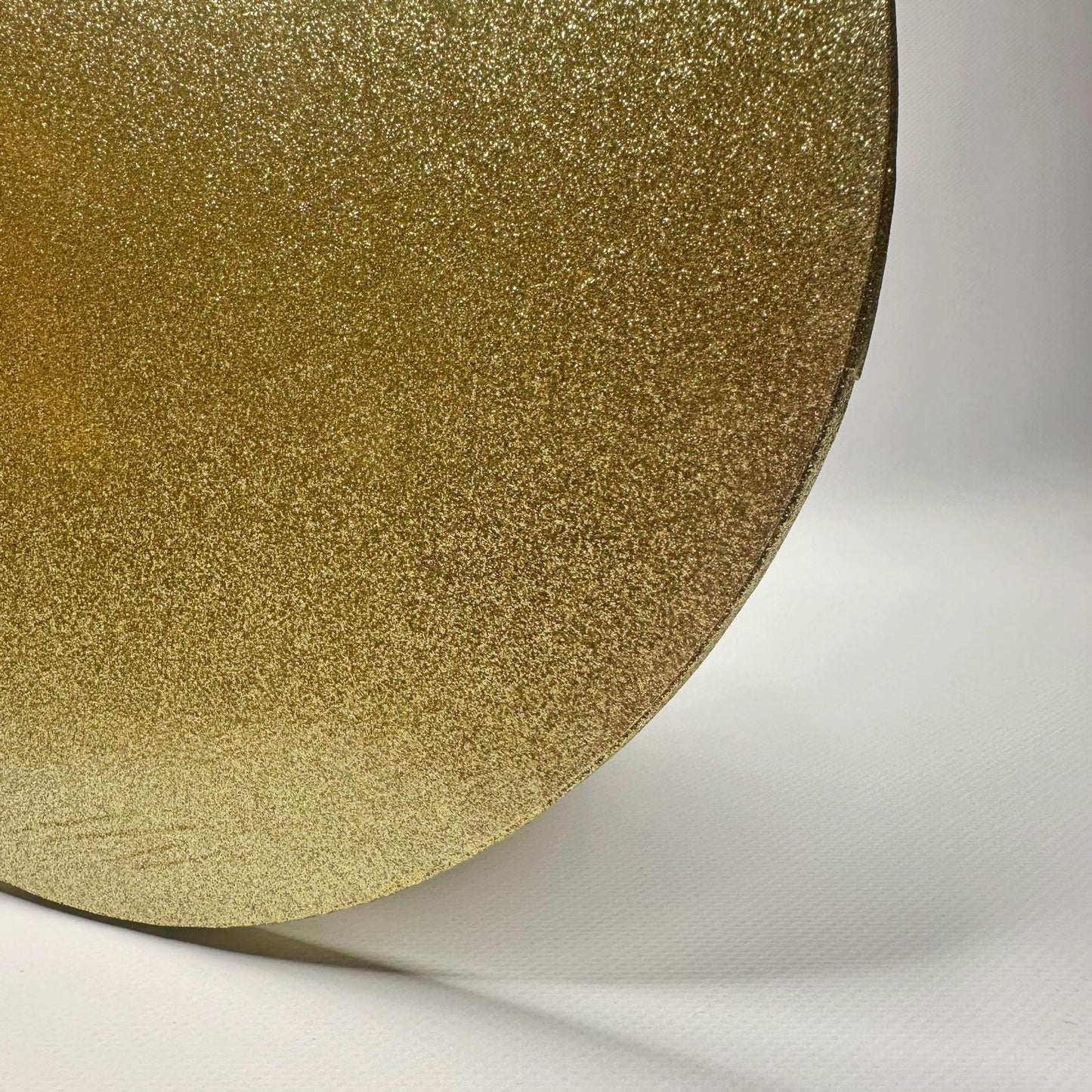 Tortenplatten ø 30.5 cm, 1.2cm, Gold/Glitzer, 1 Stück