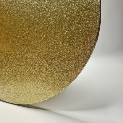 Tortenplatten ø 30.5 cm, 1.2cm, Gold/Glitzer, 1 Stück