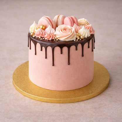 Tortenplatten ø 30.5cm, 1.2cm, Gold, 5 Stück