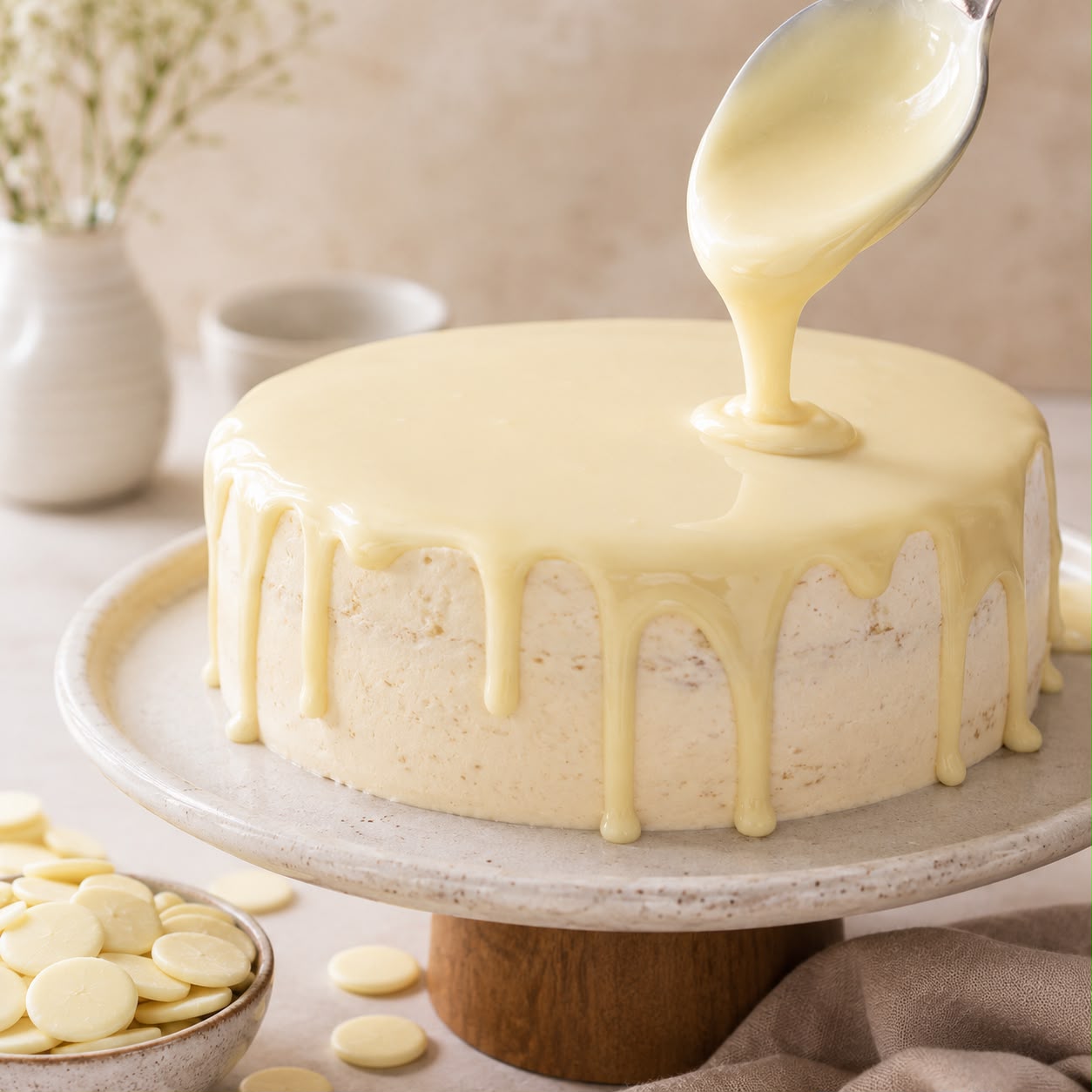 Schokoladenglasur Weiß 1 Kg