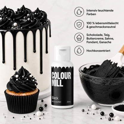 Colour Mill Schwarz 20ml