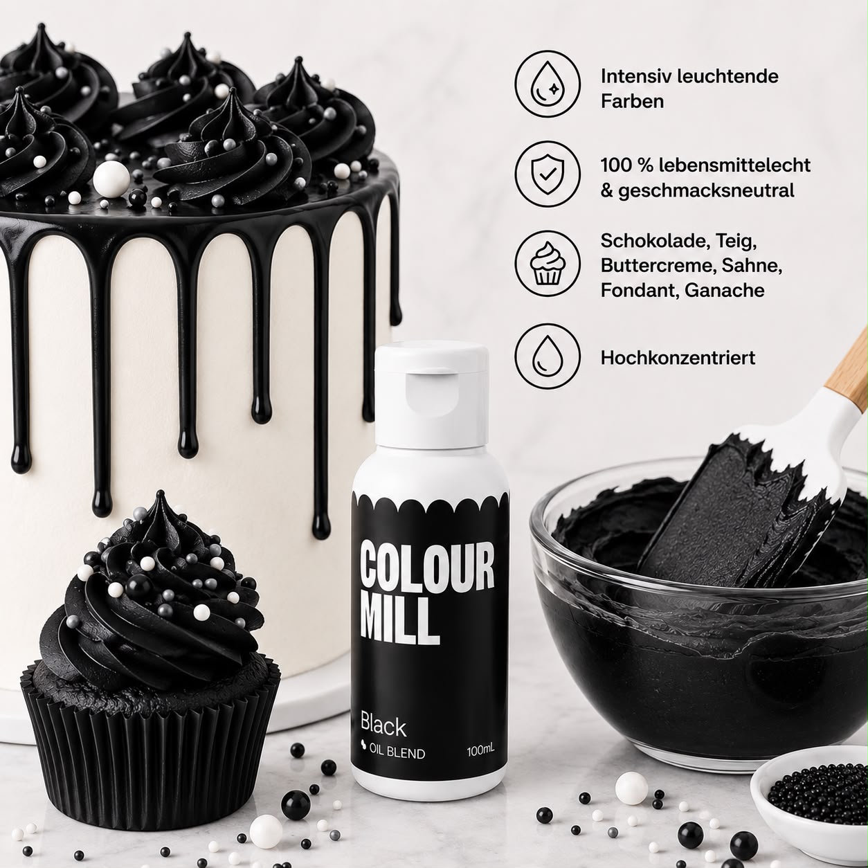 Colour Mill Schwarz 100ml