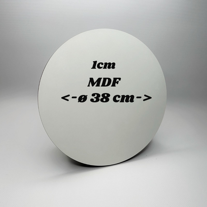 NEU! Tortenplatte ø 38 cm, 1cm, weiß, 1 Stück