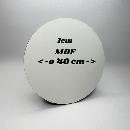 NEU! Tortenplatte ø 40 cm, 1cm, weiß, 1 Stück