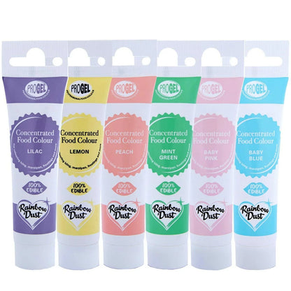 Rainbow Dust ProGel Multi Pack PASTEL 6x25 g