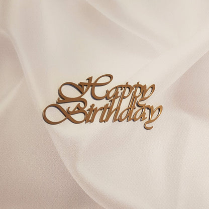 Acryl Topper Happy Birthday 100010