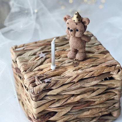 Silikonform Teddybär mit Hütchen 30016