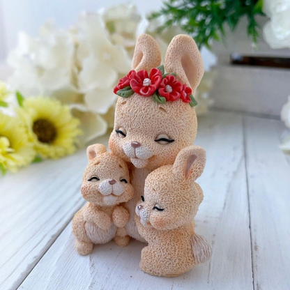 Silikonform 3 Hasen 30018