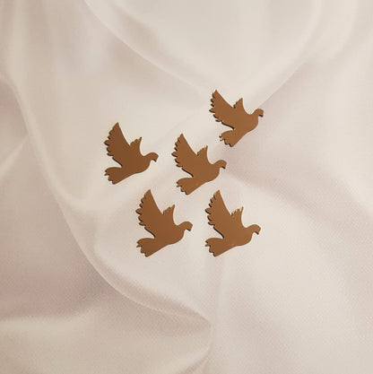 Acryl Topper Tauben 5 Stück set 100020