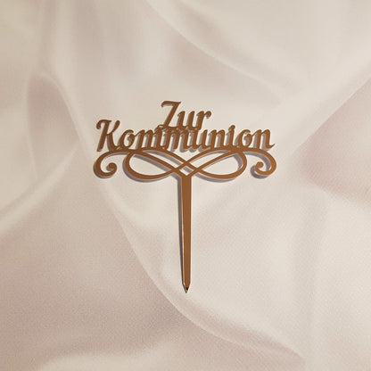 Acryl Topper Zur Kommunion 100027