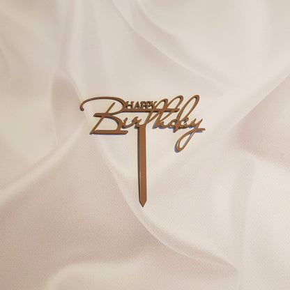 Acryl Topper Happy Birthday 100034