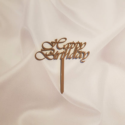 Acryl Topper Happy Birthday 100037