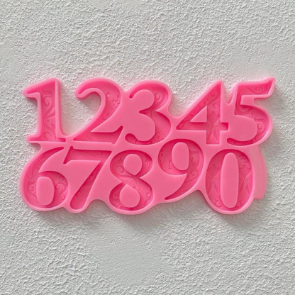 Silikonform Zahlen 30037