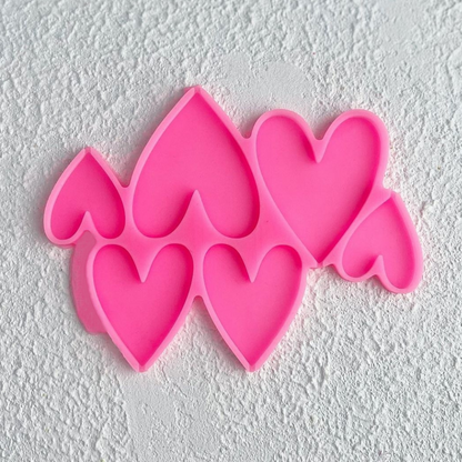 Silikonform Herzen 30040