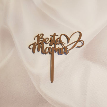 Acryl Topper Beste Mama 100041