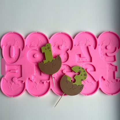 Silikonform Zahlen 30041