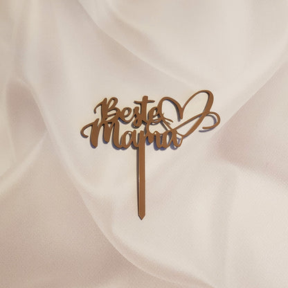 Acryl Topper Beste Mama 100041