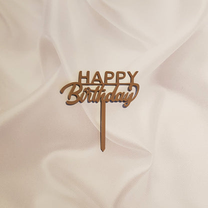 Acryl Topper Happy Birthday 100042