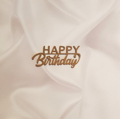 Acryl Topper Happy Birthday 100044