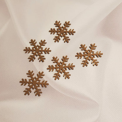 Acryl Topper Eisflocken 5 Stück set 100047