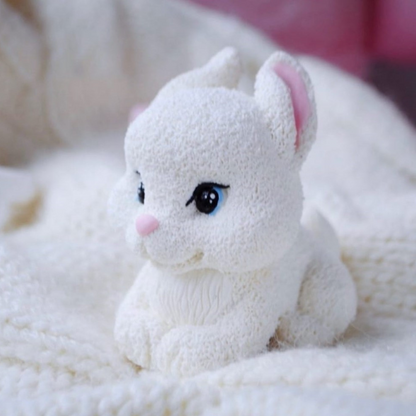 Silikonform Hase im liegen  30052